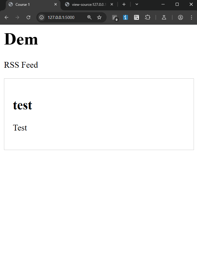 Chrome rendered HTML view